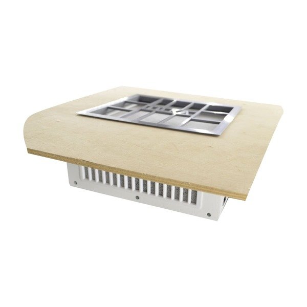 Вбудована витяжка Ülka Х2VF Біла решітка біла