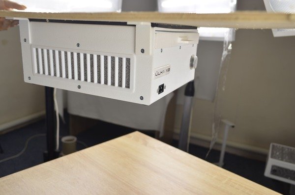 Вбудована витяжка Ülka Х2VF Біла решітка біла