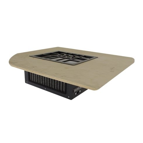 Вбудована витяжка Ülka Х2VF чорна решітка чорні