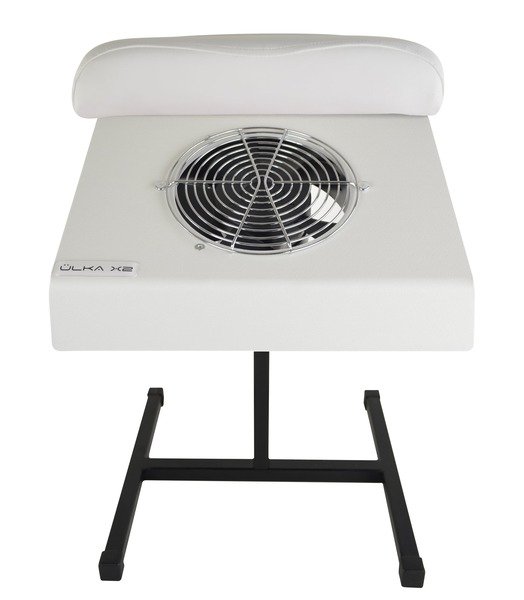 Витяжка для педикюру Ulka X2Р Біла (40 Вт) (зі стійкою) Тринога біла, Подушка біла