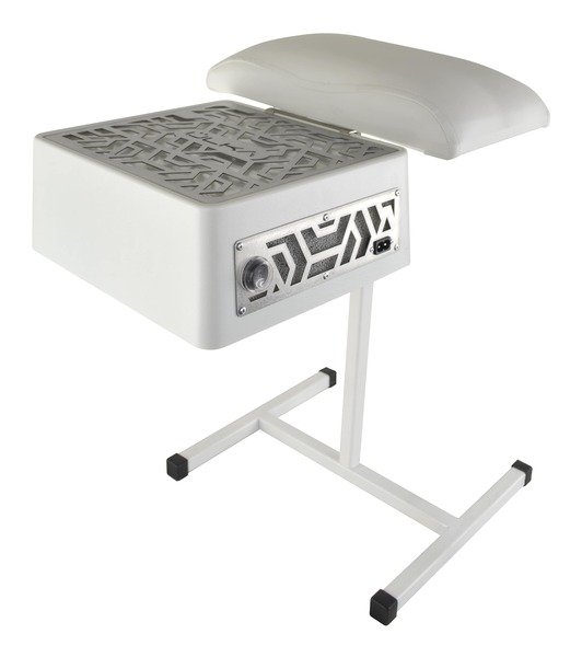 Вытяжка для педикюра Ulka X2FР Premium Белая (со стойкой) Треногая белая, Подушка белая