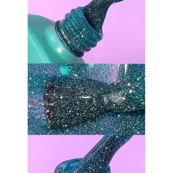 База DNKa Cover Base №0089 (Бірюзова світловідбиваюча база), 12 мл