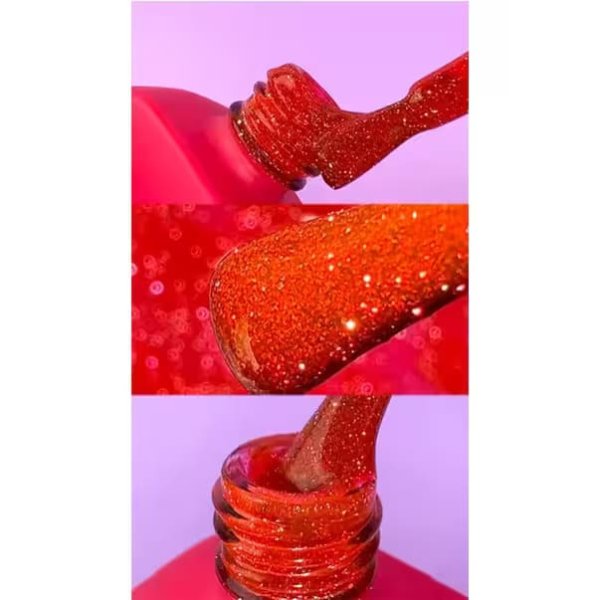 База DNKa Cover Base №0086 (Красно-оранжевая светоотражающая база), 12 мл