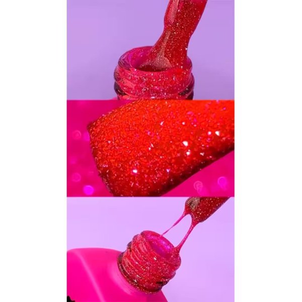 База DNKa Cover Base №0085 (Ярко-розовая светоотражающая база), 12 мл