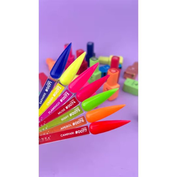 База DNKa Cover Base №0076 (Неоновий помаранчевий), 12 мл