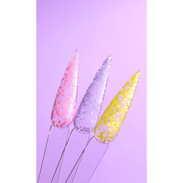 DNKa Top Sakura (прозорий з рожевими пластівцями) - Топ для гель-лака, 12 мл