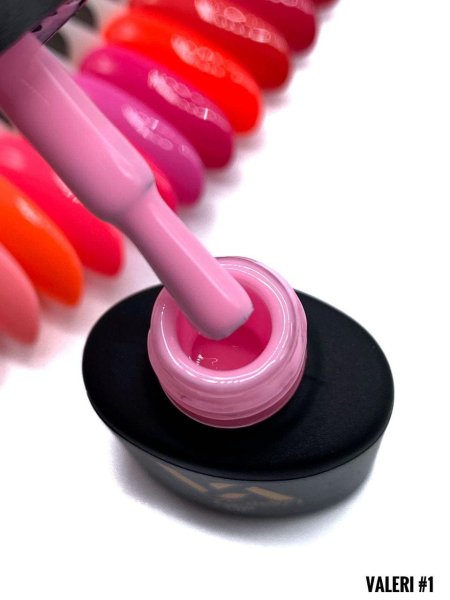 Гель-лак Valeri color №001 (Эмаль, нежно-розовый), 6 ml