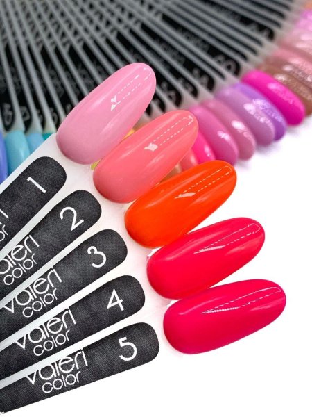 Гель-лак Valeri color №001 (Эмаль, нежно-розовый), 6 ml