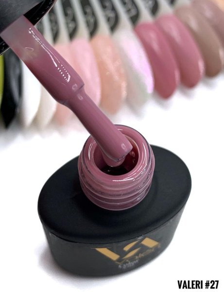 Гель-лак Valeri color №027 (Рожеве какао, емаль), 6 ml