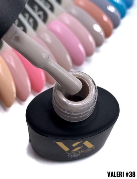 Гель-лак Valeri color №038 (Світла фісташка, емаль), 6 ml