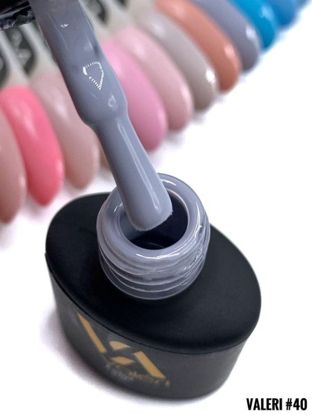 Гель-лак Valeri color №040 (Дымчатый, эмаль), 6 ml