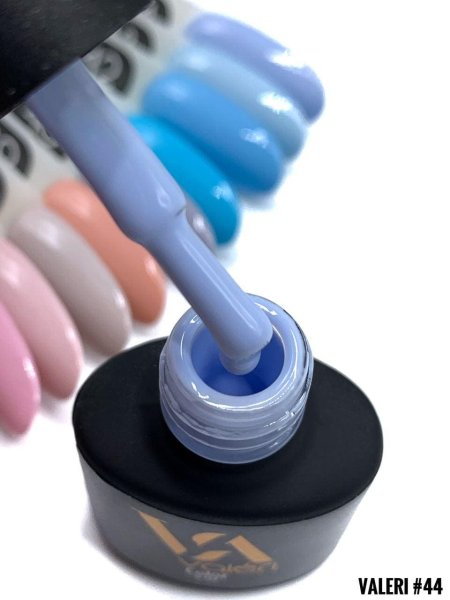 Гель-лак Valeri color №044 (Холодний світло-блакитний, емаль), 6 ml