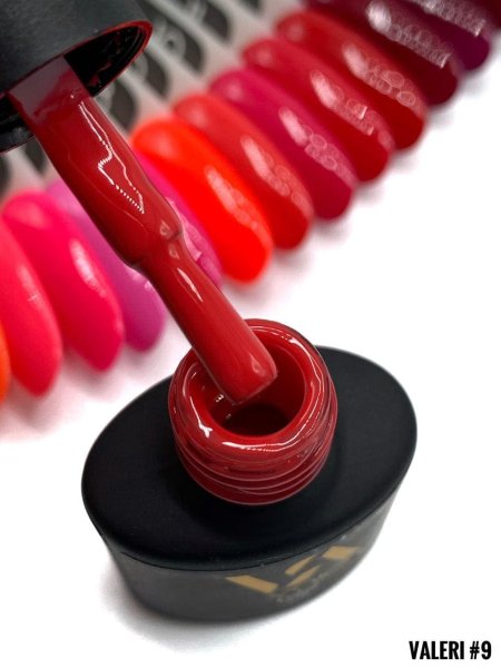 Гель-лак Valeri color №009 (Коралово-рожевий, Емаль), 6 ml