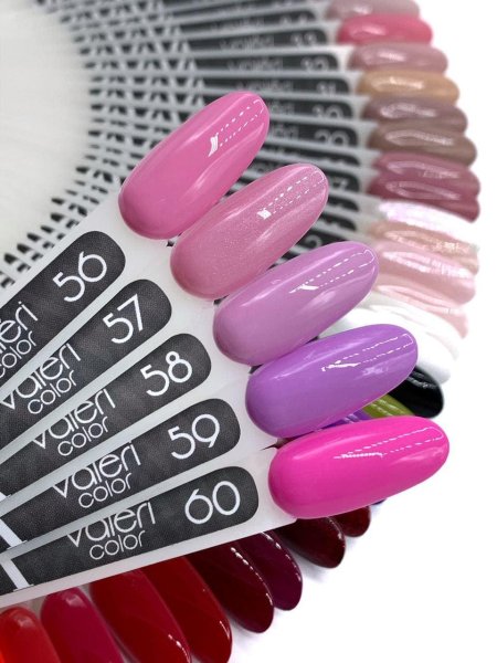 Гель-лак Valeri color №059 (Ніжний бузковий, емаль), 6 ml