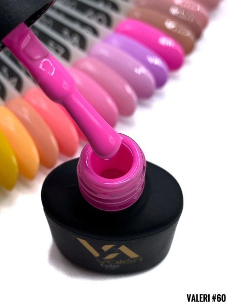 Гель-лак Valeri color №060 (Розовый, эмаль), 6 ml