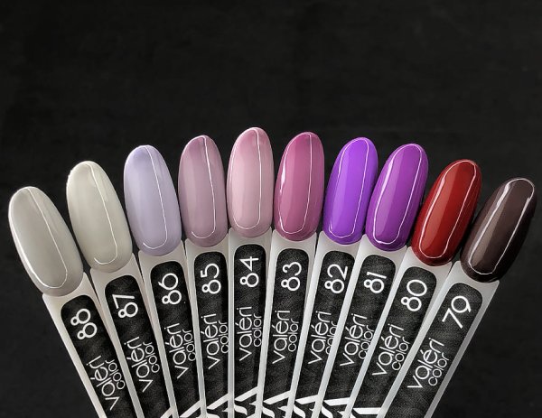 Гель-лак Valeri color №092 (Сіро-коричневий, емаль), 6 ml