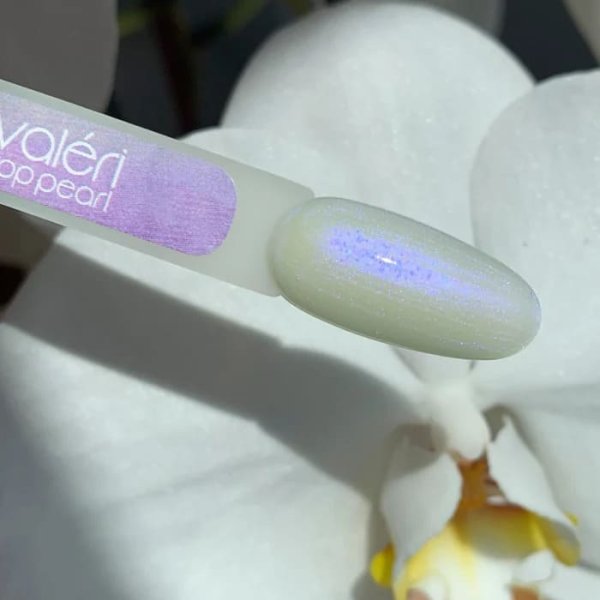 Valeri Top Pearl (Жемчужный с фиолетовым отливом, перламутровый), 6 мл