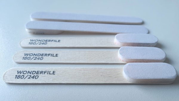 Пилка-баф Wonderfile 180/240 з принтом