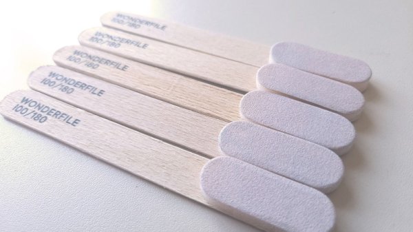 Пилка-баф Wonderfile 100/180 з принтом