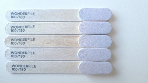 Пилка-баф Wonderfile 100/180 з принтом
