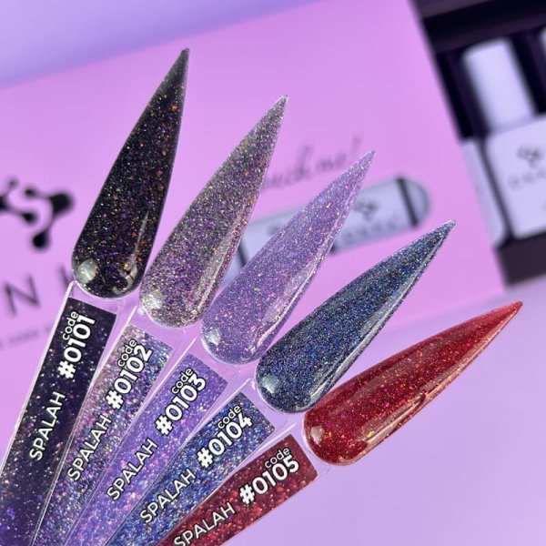 Гель-лак світловідбиваючий DNKa Gel Polish Spalah 0101, 12 мл