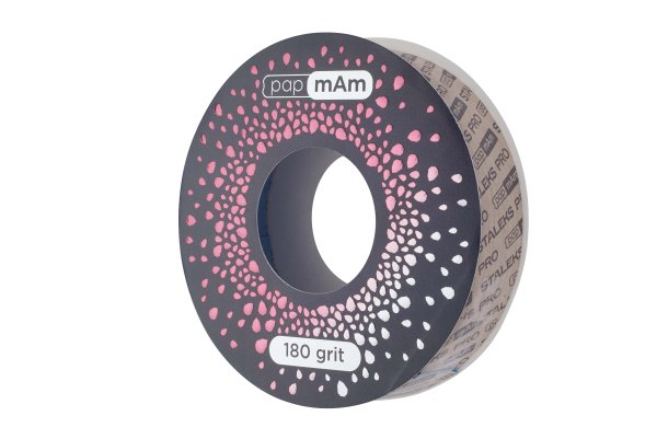 Запасний блок файл-стрічки papmAm EXCLUSIVE для пластикової котушки Bobbinail STALEKS PRO 180 грит (7 м) (ATSClux-180)