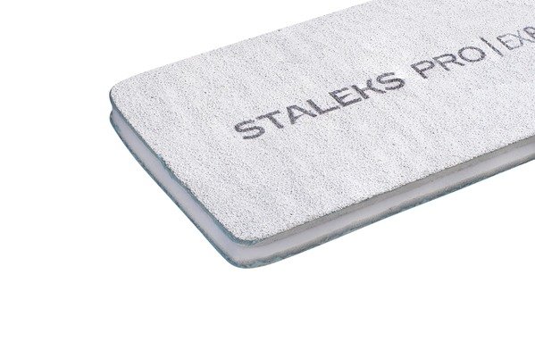 Пилка широка пряма мінеральна для нігтів EXPERT 100/180 грит (NFB-30/1)