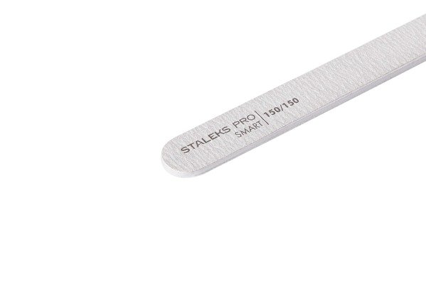 Пилка пряма мінеральна для нігтів SMART 150/150 грит (5шт.), набір (NFB-21/9)