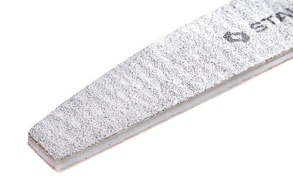 Пилка напівмісяць мінеральна для нігтів SMART 80/80 грит (5шт.), набір (NFB-41/3)