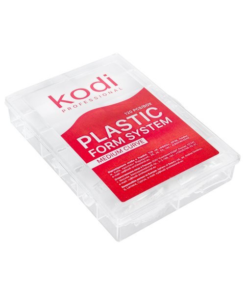 Верхні форми для моделювання нігтів №1, Medium Curve (120 шт. в коробці)