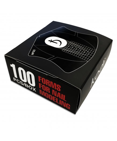 Набор форм для моделирования ногтей MF03 (100 шт./наб.)