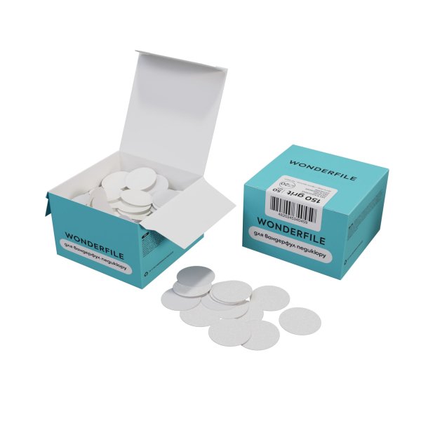 Абразивы Wonderfile на пене пододиск 20 мм, 80 гр (50 шт)